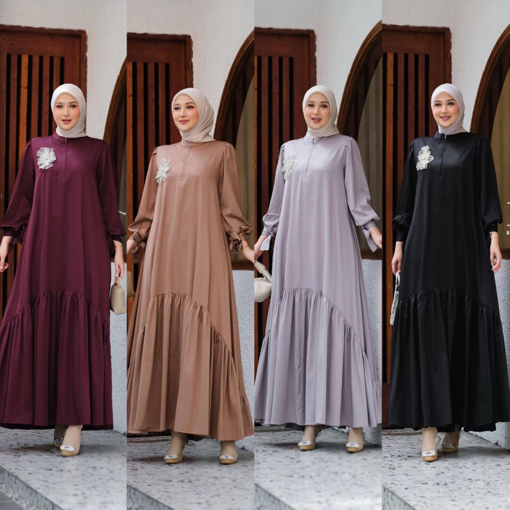 GAMIS DRESS NAJLA ORI PREMIUM BY RAFIKA