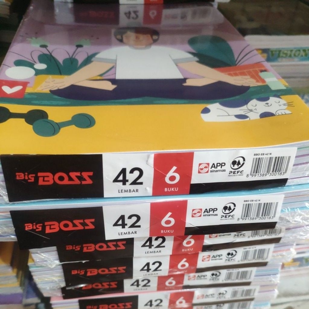 

Buku big bos Sidu isi 42 lembar