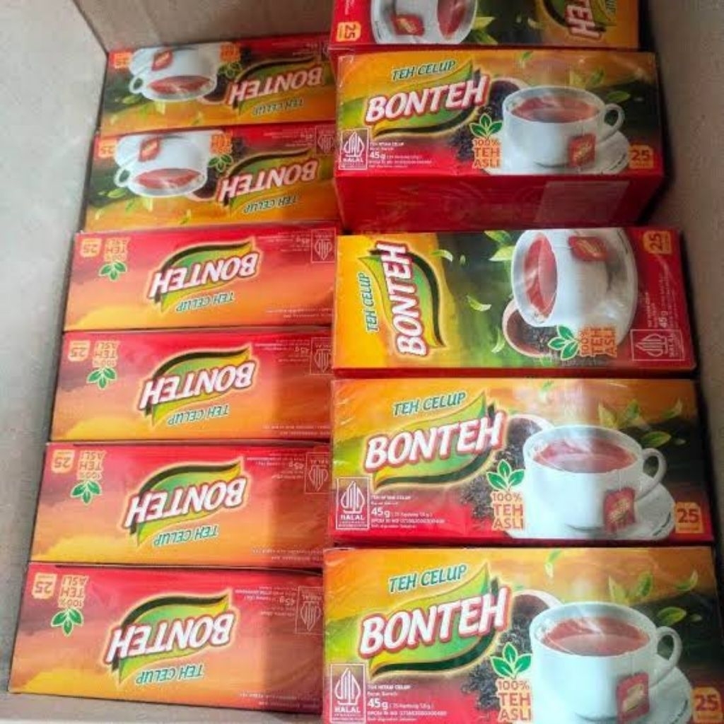 

teh celup bonteh isi 25 pcs per box cocok untuk acara camping Dll
