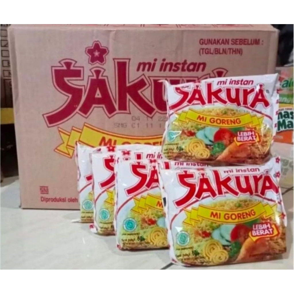 

Mie sakura goreng isi 5pcs