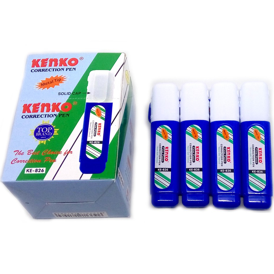 

Correction Pen Tip-Ex Kenko Ujung Besi KE-826 per Pcs