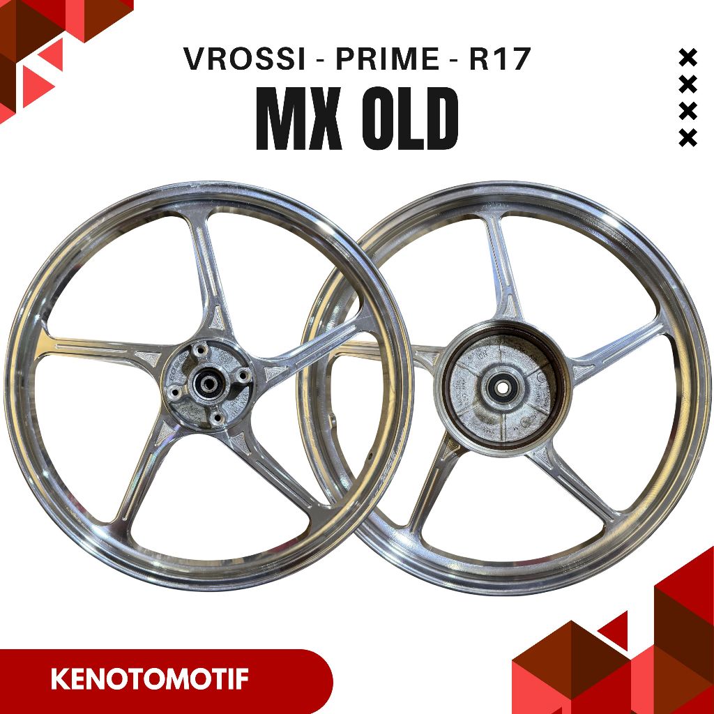 VRossi Velg Palang 5 Copy Enkei Sprint Prime Jupiter Mx Old - Vega R - Vega ZR
