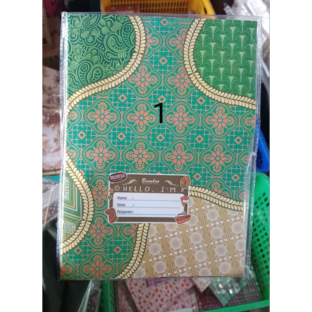 

SAMPUL BUKU KWARTO MOTIF BAMBOO / SAMPUL KWARTO - BAMBOO
