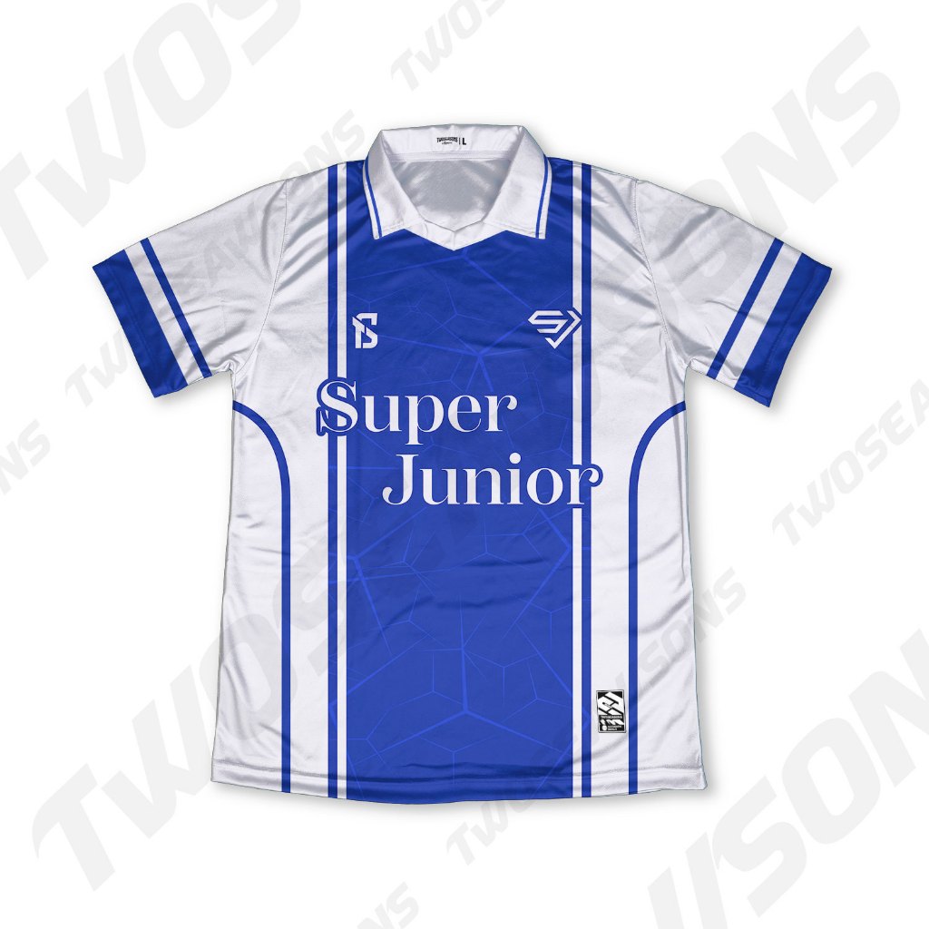 GAMEPLANE - Kaos Jersey Vintage SUPER JUNIOR SUPER SHOW 10 ART 2 Oversize Unisex Custom Full Printin