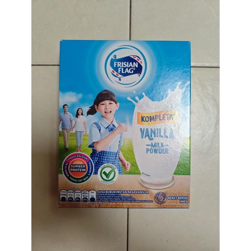 

Frisian Flag Susu Bubuk Kompleta Vanilla 400g