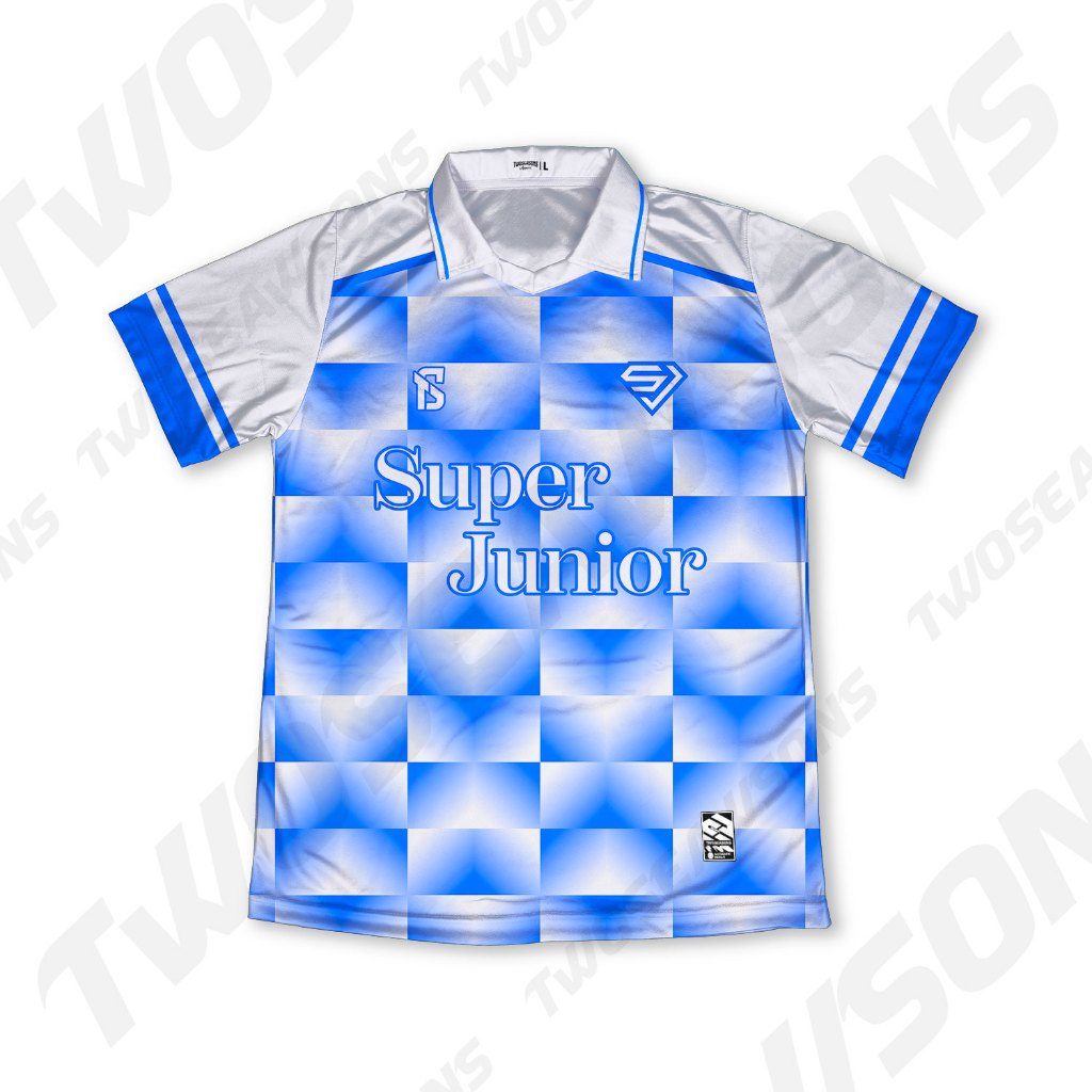 GAMEPLANE - Kaos Jersey  Vintage SUPER JUNIOR SUPER SHOW 10 ART 4 Oversize Unisex Custom Full Printi