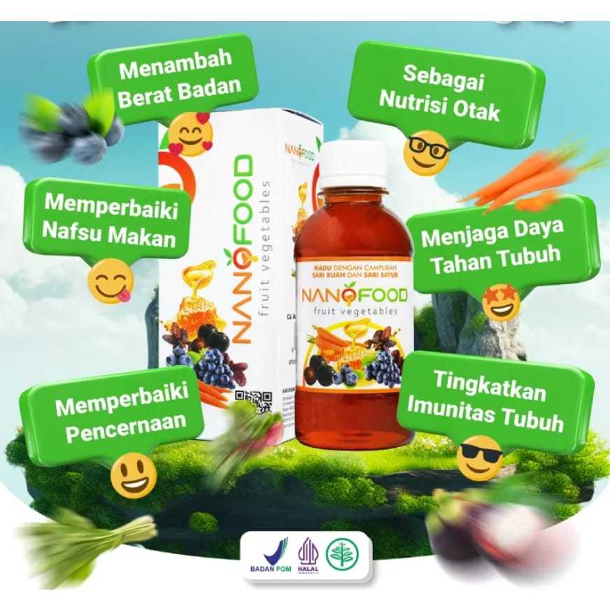 Madu Nanofood Madu Multivitamin Anak | Menambah Nafsu Makan & Imun Tubuh
