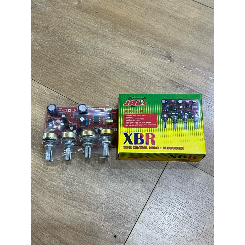 Rakitan XBR / Tone Control JAL XBR – Mono + Subwoofer