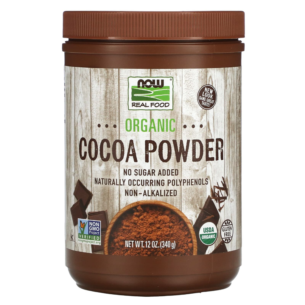 

NOW Foods Organic Cocoa Powder 340 g