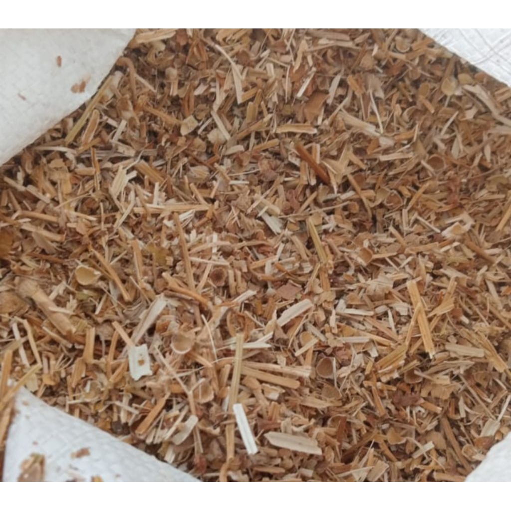 Glaciaamart Pakan Kangkung Kering 28 Kg (Satu Karung)/Gadul/Rendeng Kangkung Buat Pakan Kambing