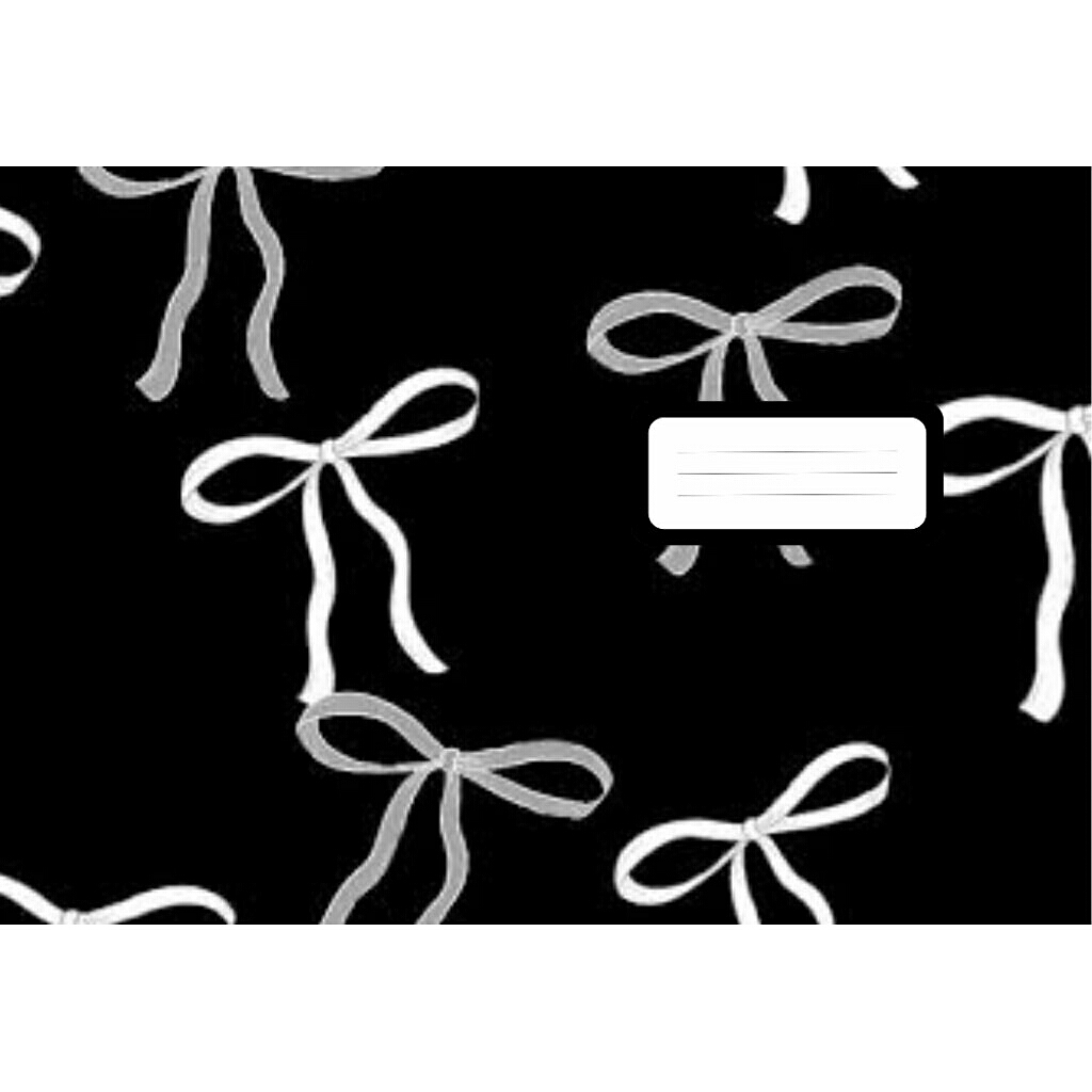 

SAMPUL BUKU AESTETIC BISA CUSTOM NAMA coquette hitam by tithamisu