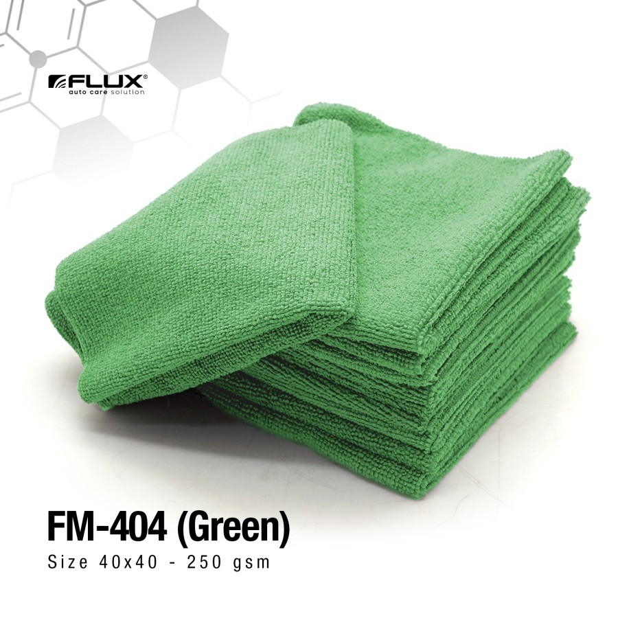 FLUX KAIN LAP MICROFIBER PREMIUM 250 GSM - 40x40 cm - isi 5 pcs FM-404
