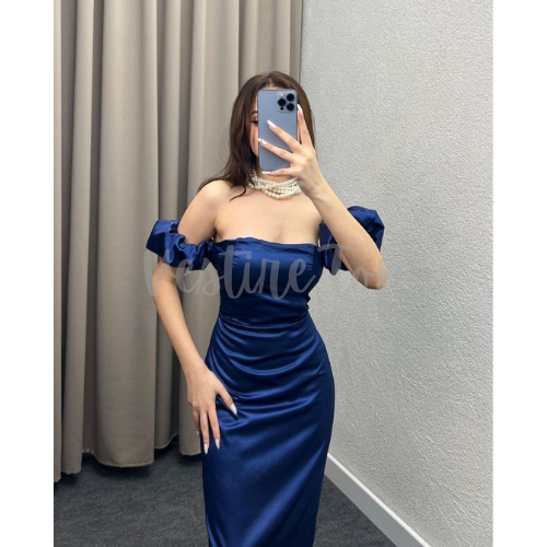 MOURA | Baju Sabrina | Dress Sabrina Full Karet | Dress Wanita Korea | Dress Pesta | Dress Jumbo | D