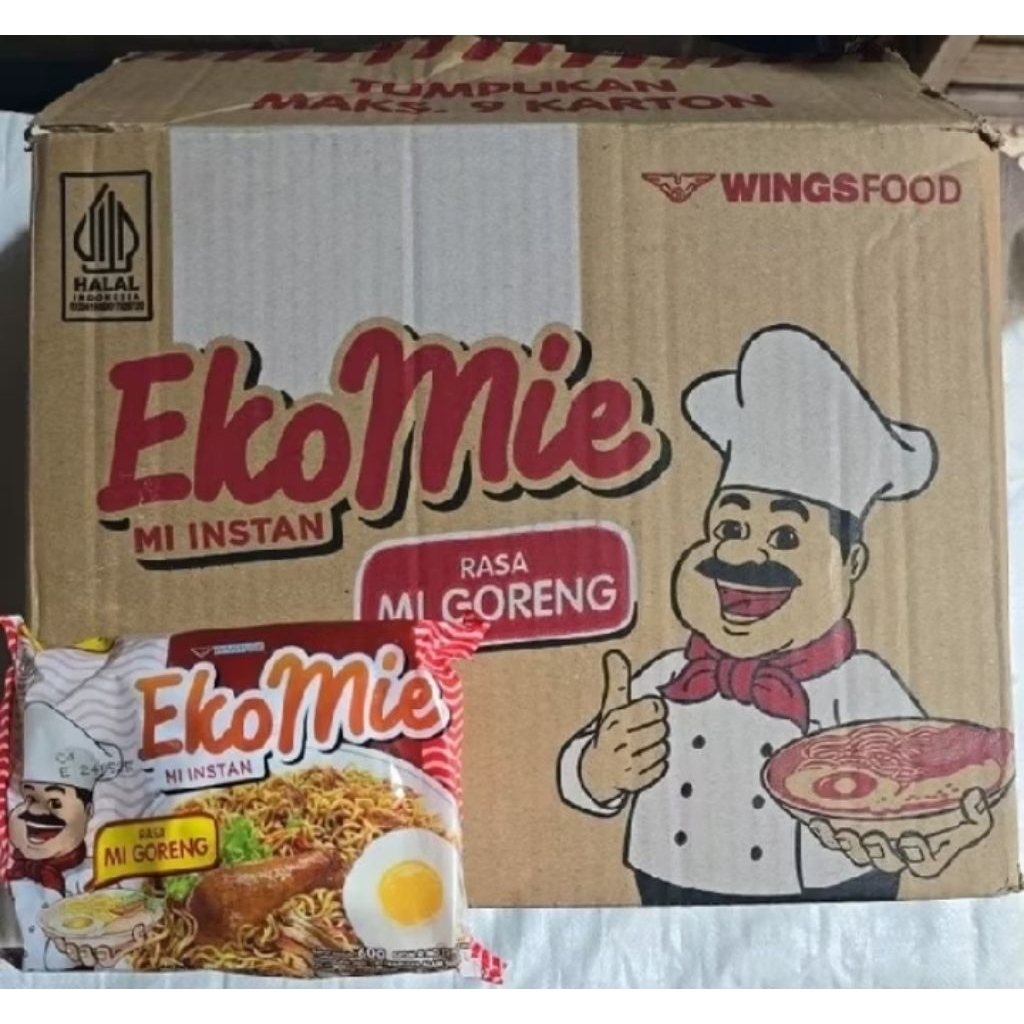 

Ekomi Mie Goreng 60gr Karton