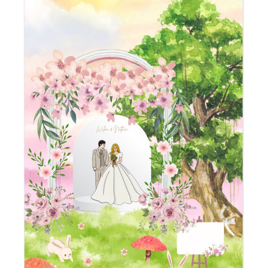 Video Undangan Pernikahan - Template Desain Canva