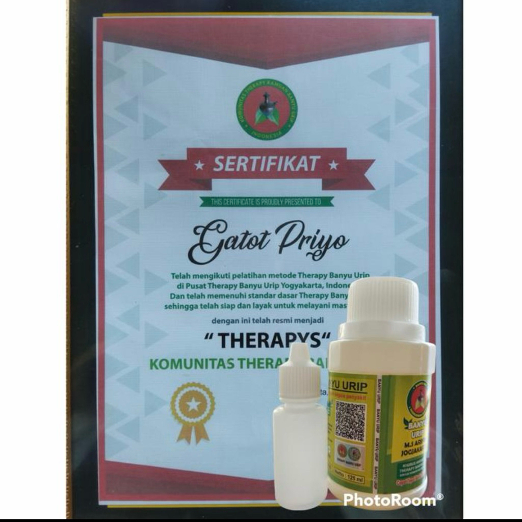 MINYAK TERAPI BANYU URIP
