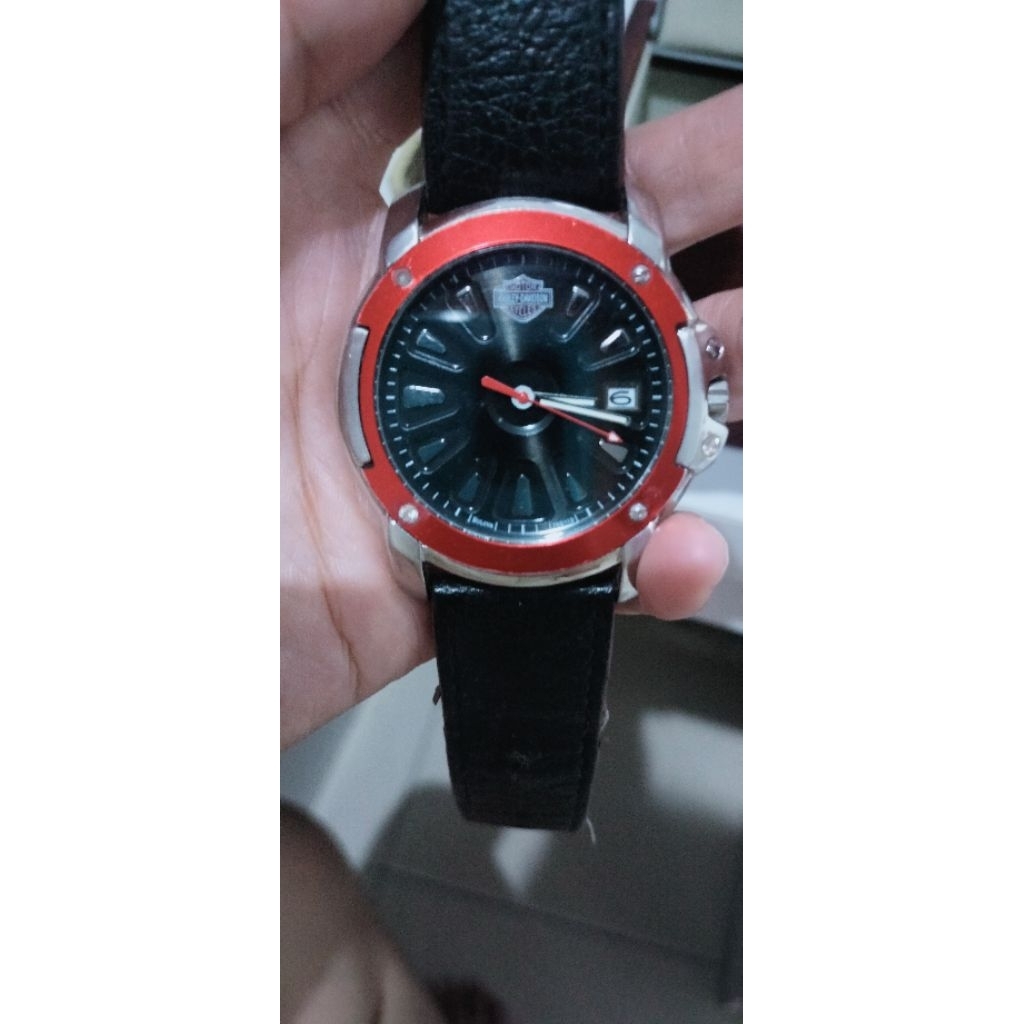 jam tangan bulova Harley Davidson original preloved