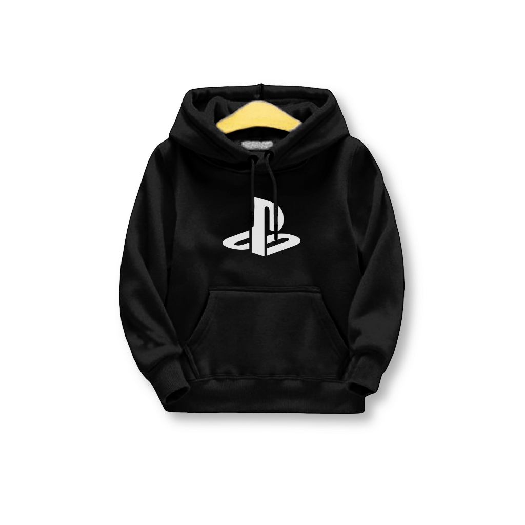 Dodkido Jaket Hoodie Anak Motif PlayStation - Bahan Tebal & Lembut, Unisex (1-10 Tahun)