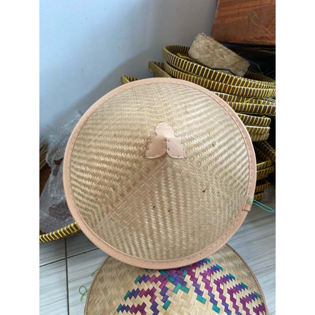 Caping Bambu "Bintang" Caping Topi Petani