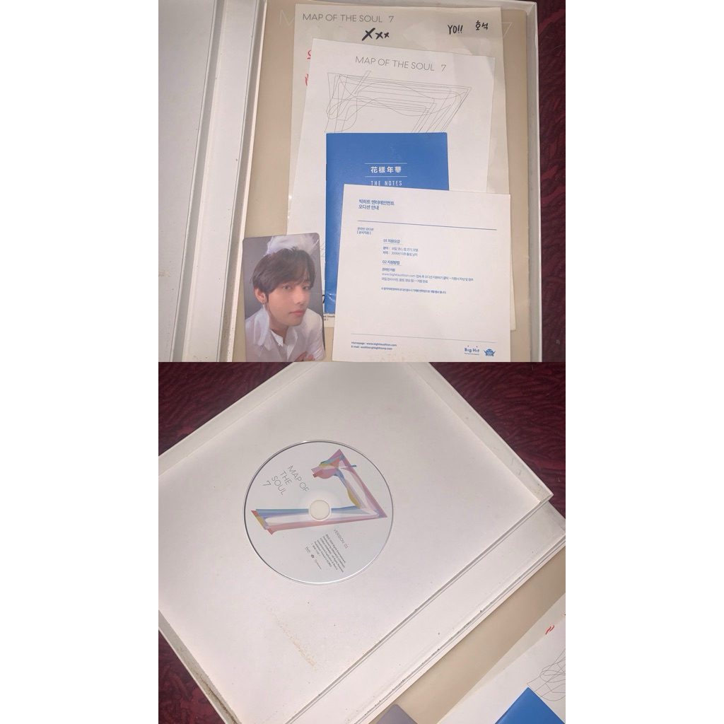 Album BTS Mots:7 pc taehyung no poster