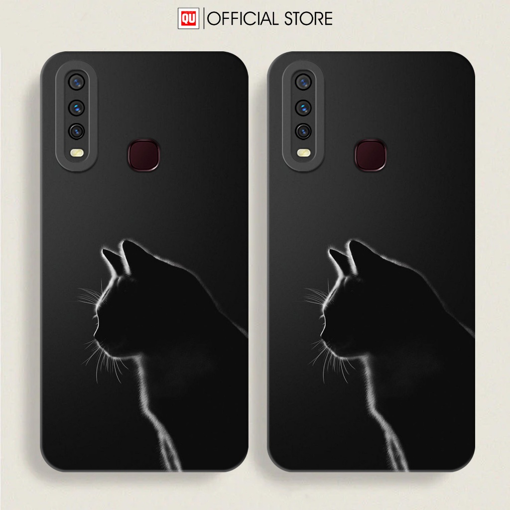 Case Hp VIVO Y12 Y12i Y15 Y17 Motif CATT - Silikon Hp VIVO Y12 - Casing VIVO Y15 - Cassing Hp