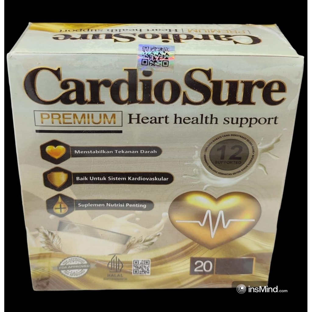 

Terbaik Cardiosure asli 100% original susu cardio sure utk kesehatan jantung hipertensi kolesterol