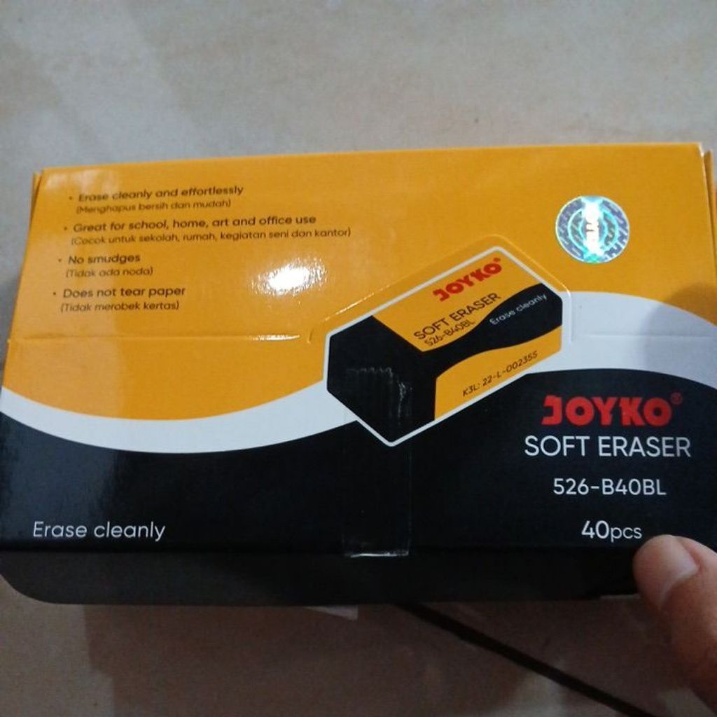 

Diskon_Termurah_PenghapusJoykoHitam_softeraser_paket10pcs