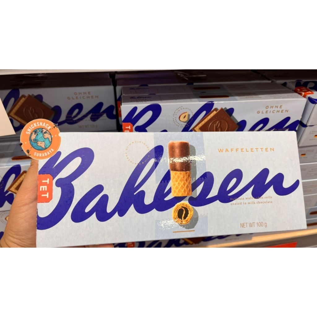 

Bahlsen Waffeletten Rolls Coated in Dark Chocolate