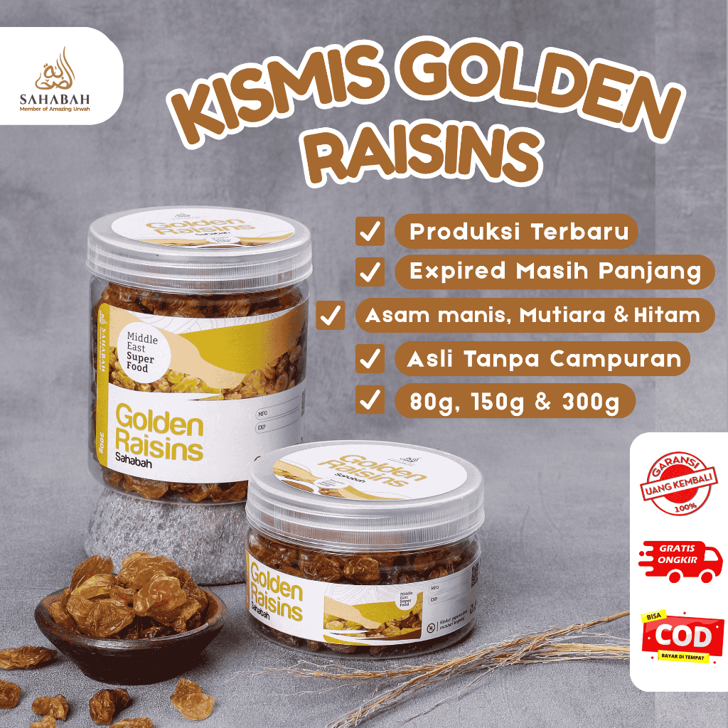 

Kismis Asam Manis Golden Raisin Mutiara Raisins Kismis Hitam Oleh Oleh Haji Umroh Cemilan Sehat Untuk Diet