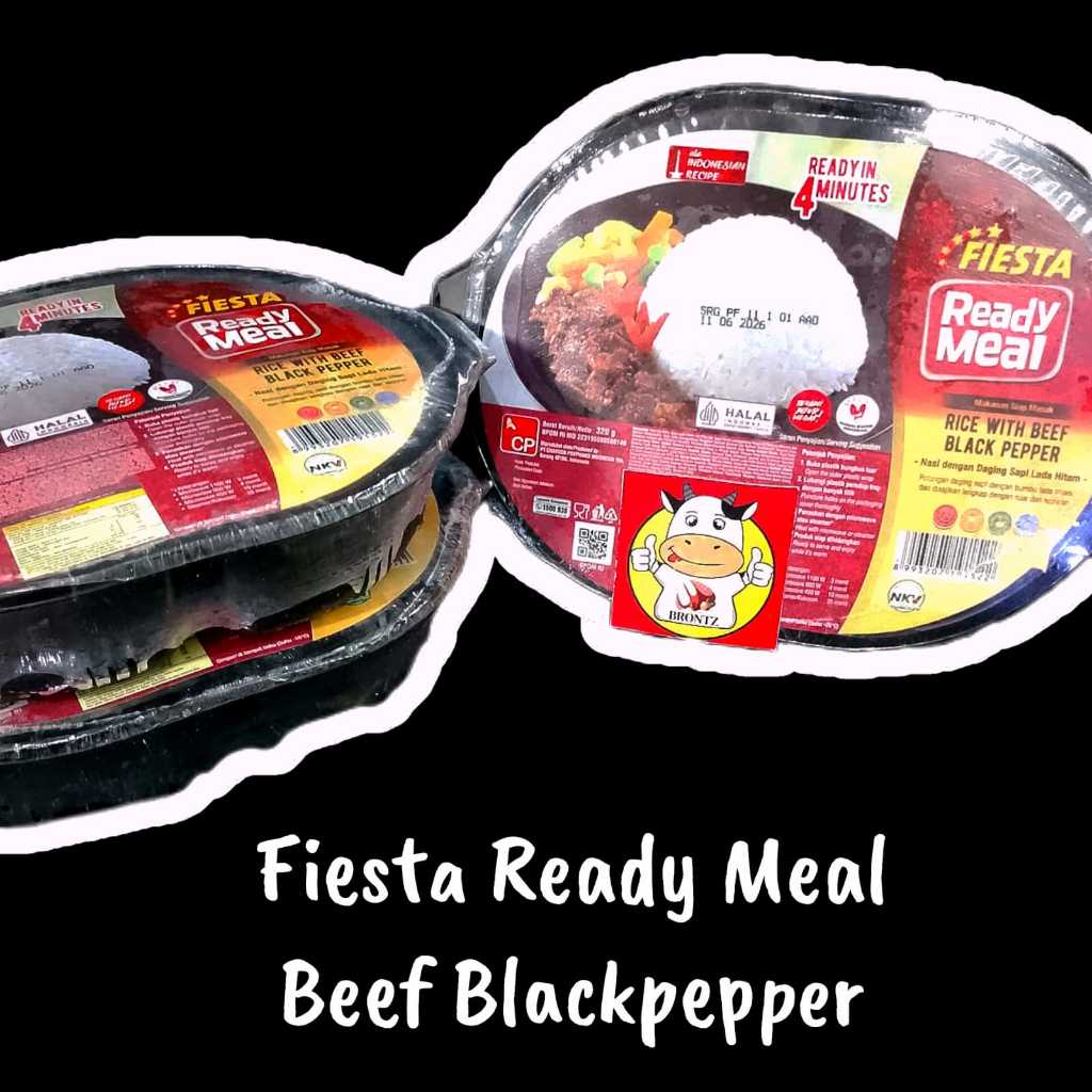

FIESTA READY MEAL BEEF BLACKPAPER-FROZEN FOOD-BRONTZ JOGJA