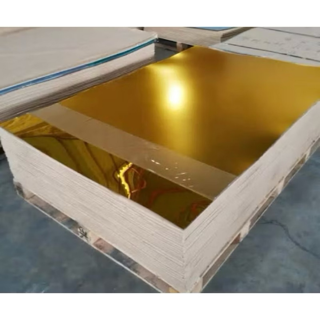 Acylic gold / Akrilik emas lembaran