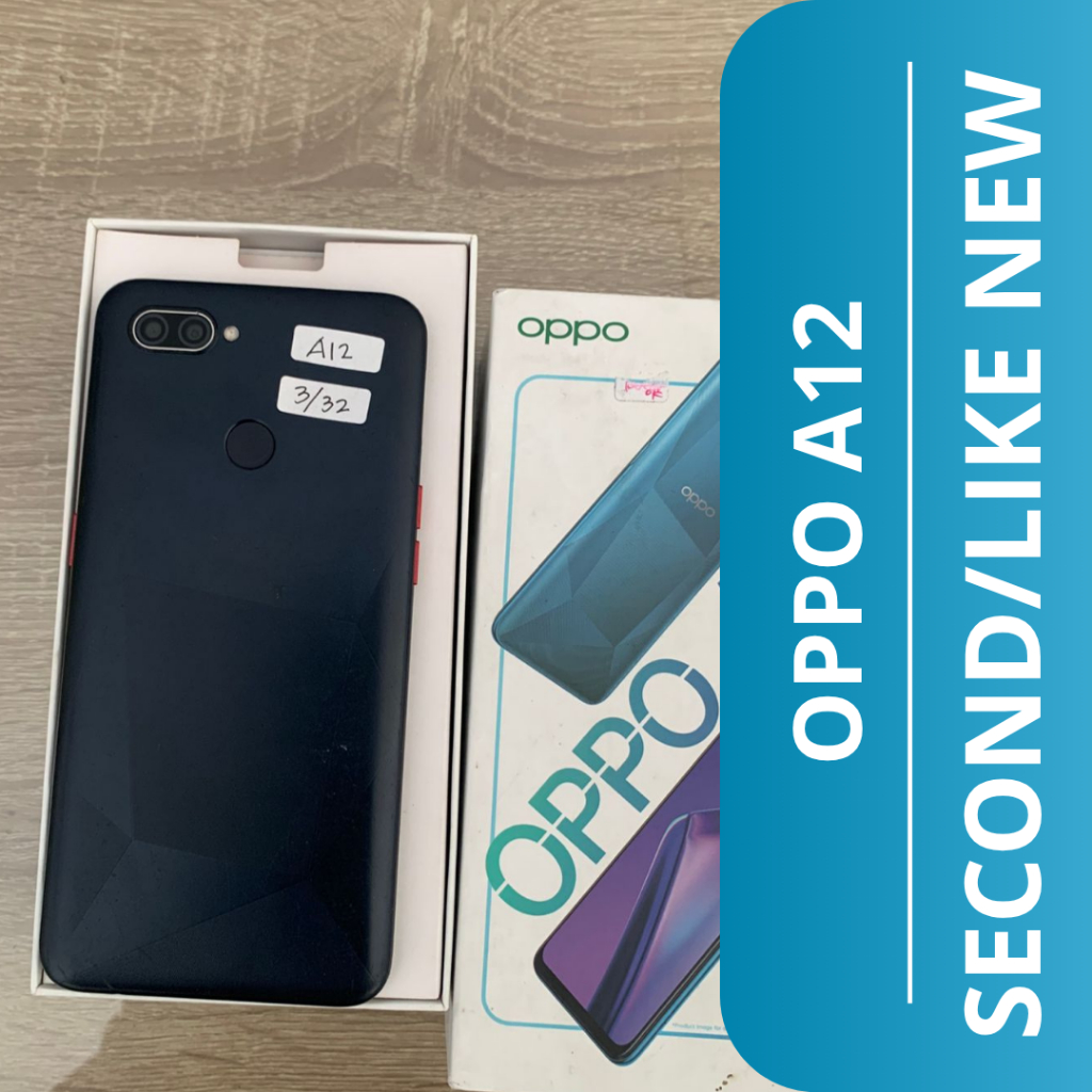 HP SECOND OPPO A12 3/32GB / OPPO A12 HP SECOND