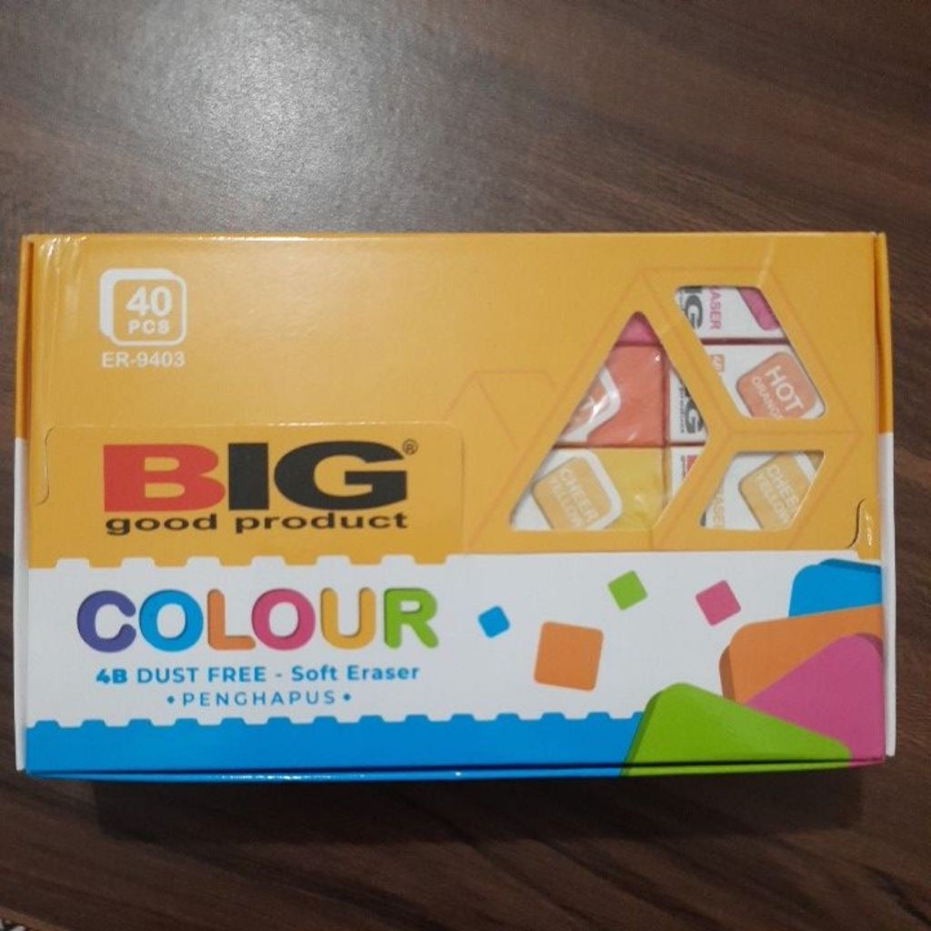 

penghapus pensil warna COLOUR BIG good product