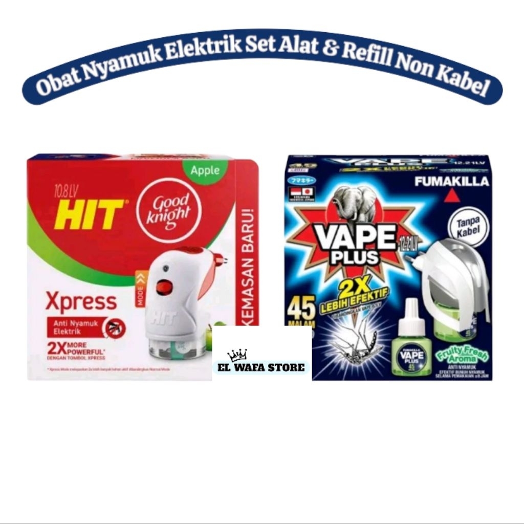 Obat Nyamuk Elektrik Set Alat & Refill