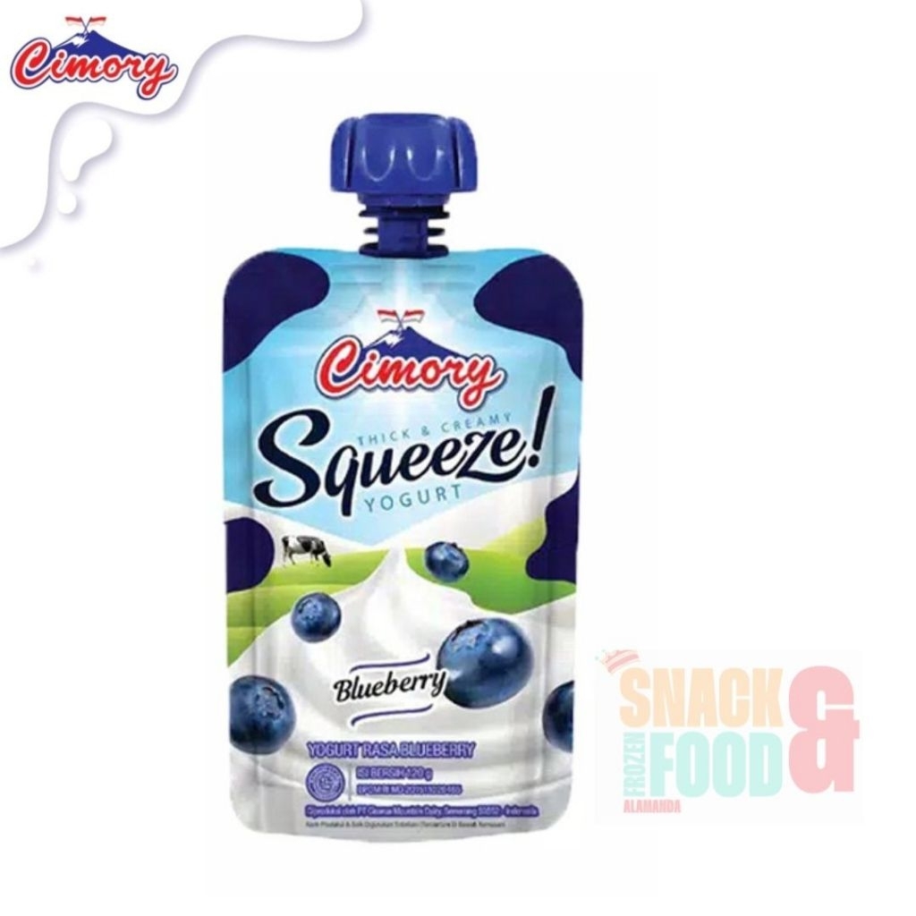 

Cimory Yogurt Squeeze Blueberry 120 g - 1 Pc