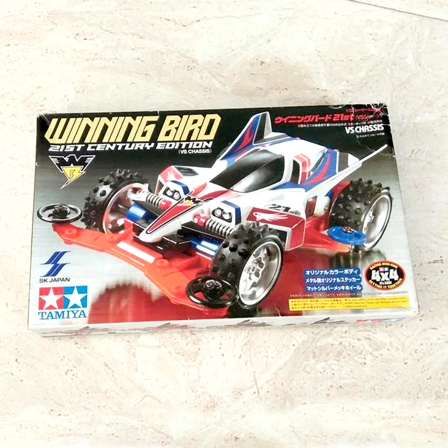 Tamiya Mini 4WD Winning Bird 21st Century Edition - Black Smoke - VS Chassis