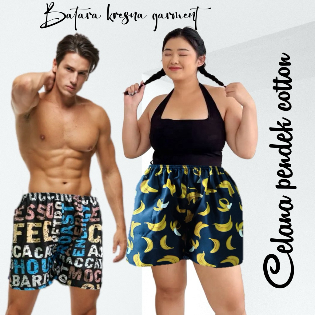CELANA PENDEK | KOLOR | BOXER | JAHITAN KUAT | BATARA KRESNA KONVEKSI KLATEN