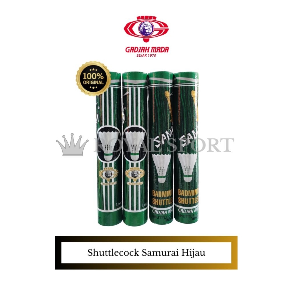 Shuttlecock Samurai Hijau