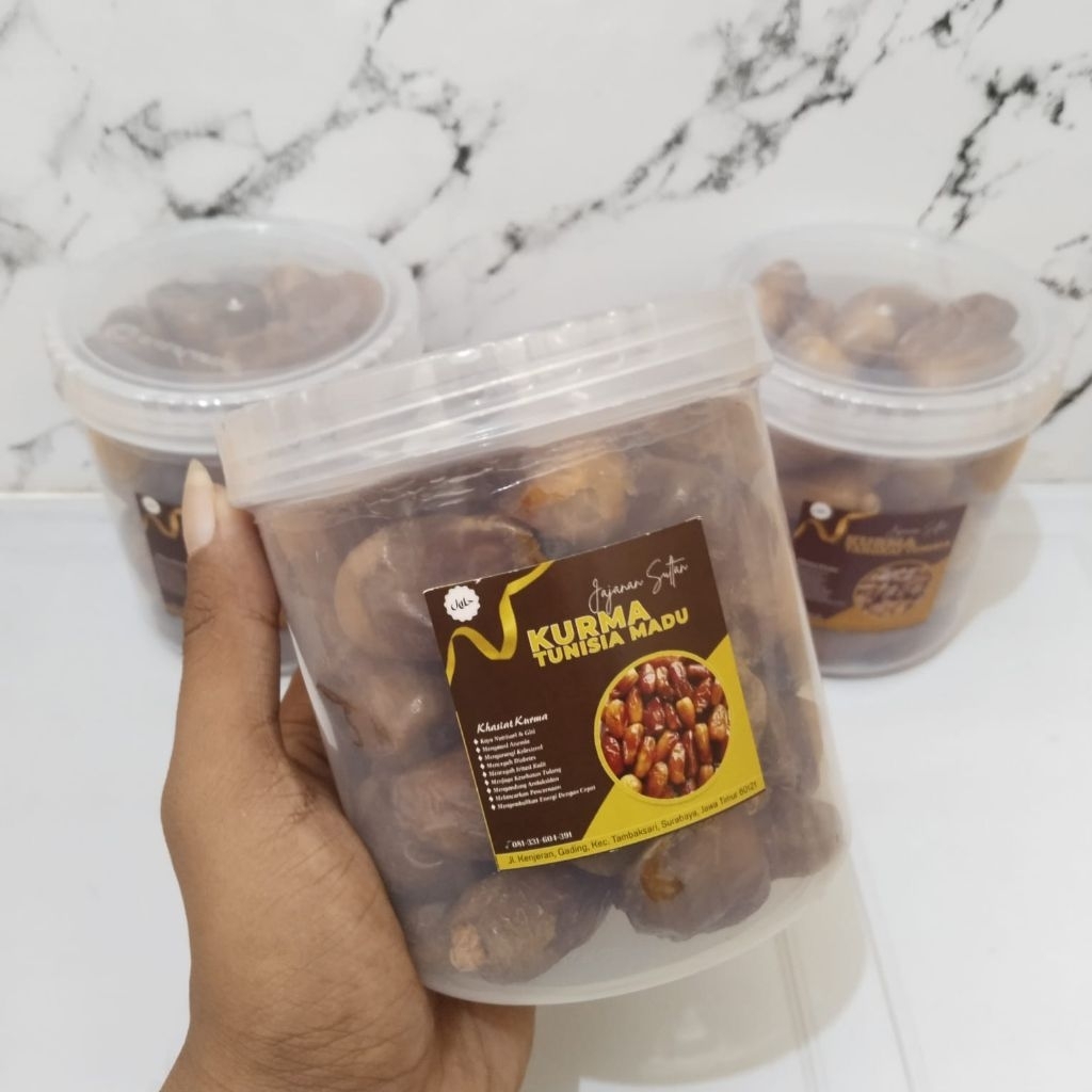 

Kurma Tunisa Madu 500gr Free Toples Murah