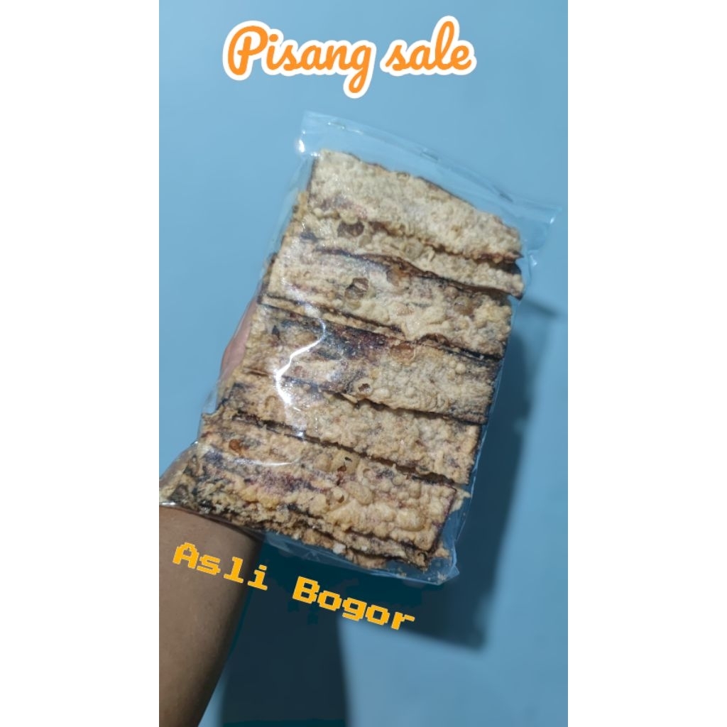 

Pisang Sale Asli Bogor Renyah Manis Gurih 250gr