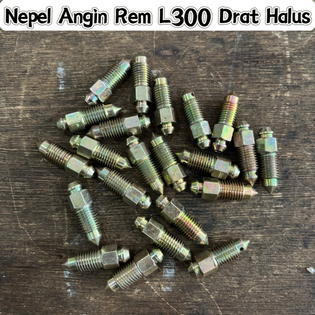 nepel angin rem L300 (drat halus) / baut nepel angin rem colt t120 / baut nepel setelan pembuangan a
