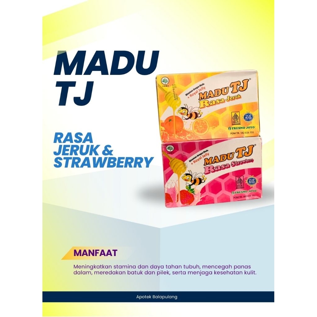 

Madu TJ Sachet perbox