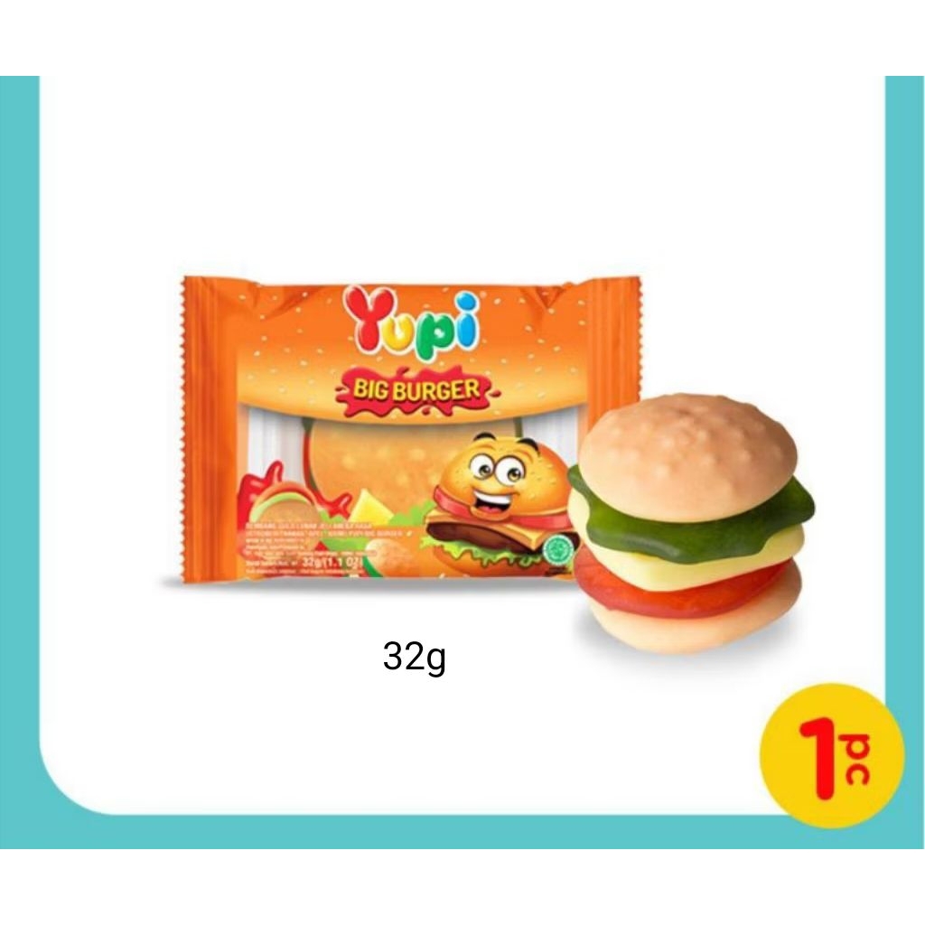 

Yupi Big Burger / Kembang Gula Permen Lunak