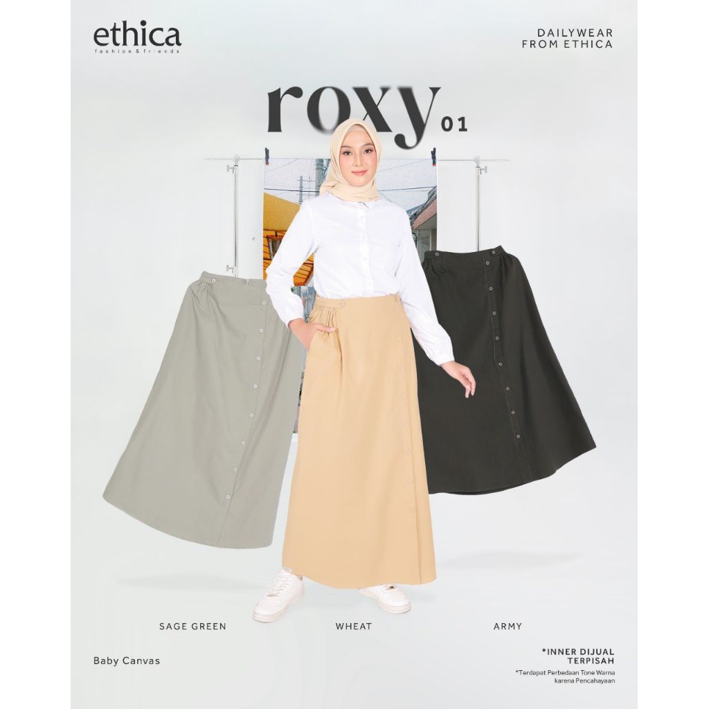 Rok Ethica Polos Roxy 01 / Rok Polos Daily by Ethica