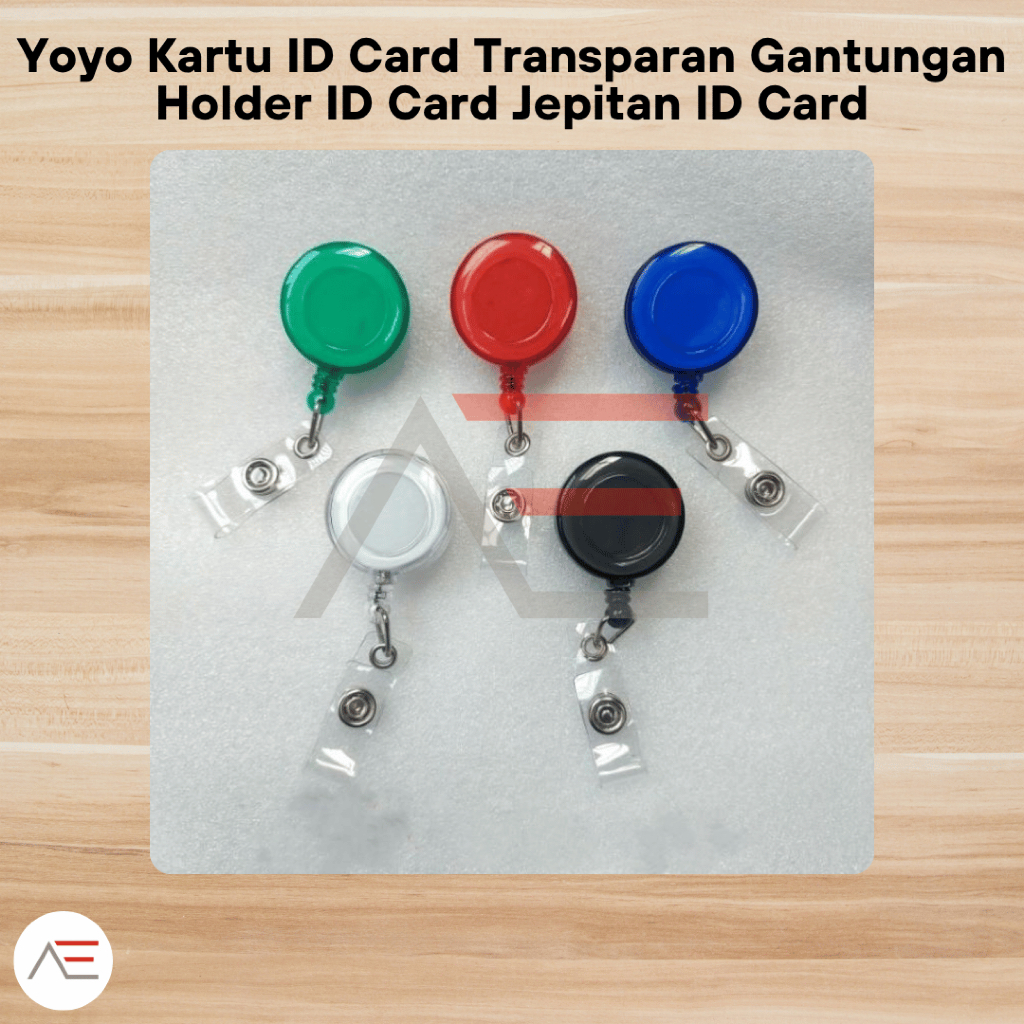

Yoyo Kartu ID Card Transparan Gantungan Holder ID Card Jepitan ID Card