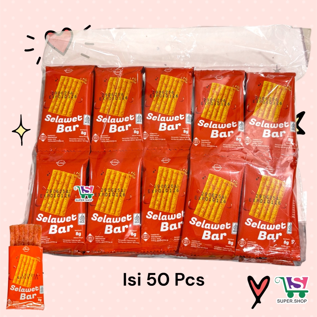 

Selawet Bar Siput PACK (isi 50 pcs)
