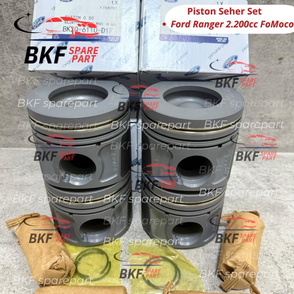 Piston Ring Set Seher Ford Ranger 2.2 2200cc Fomoco Original