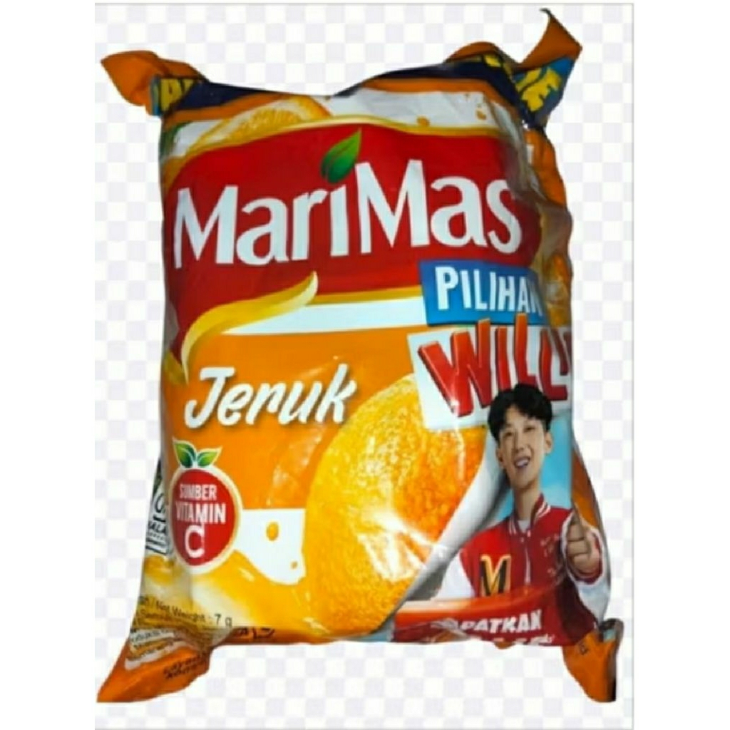 

Marimas Cup promo isi anggur mangga jeruk oren gratis cup 30 pcs