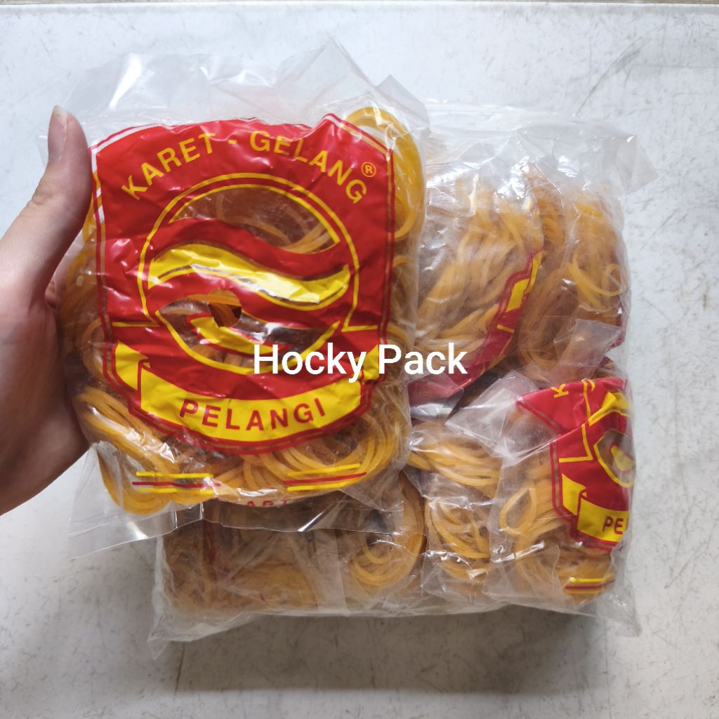 

Karet Gelang Kuning Elastis Serbaguna Murah