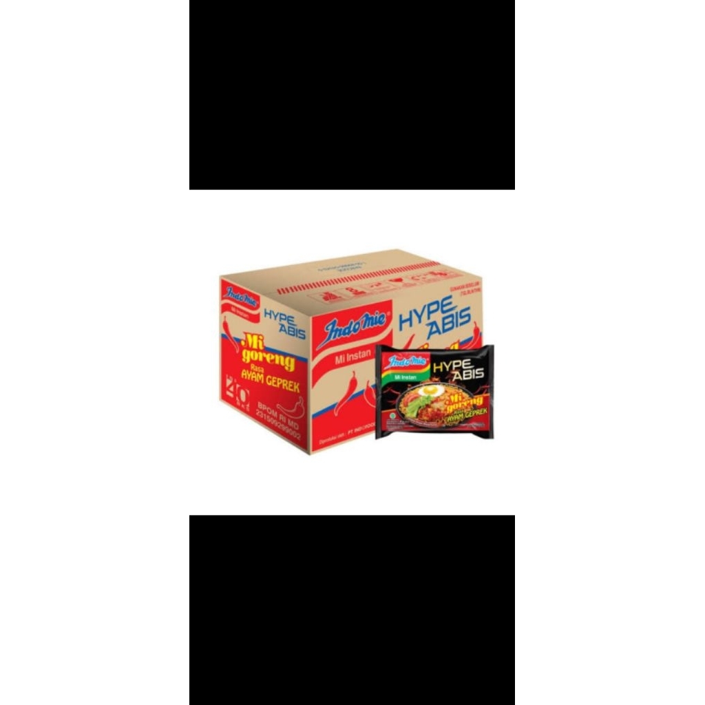 

Indomie Goreng Hype abis 85 Gr 1 Dus 40 Pcs